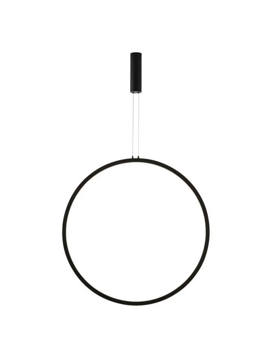 Pendul din Aluminiu Negru H200xL80.7cm IP20 48W 1685lm 3000k CHANGE