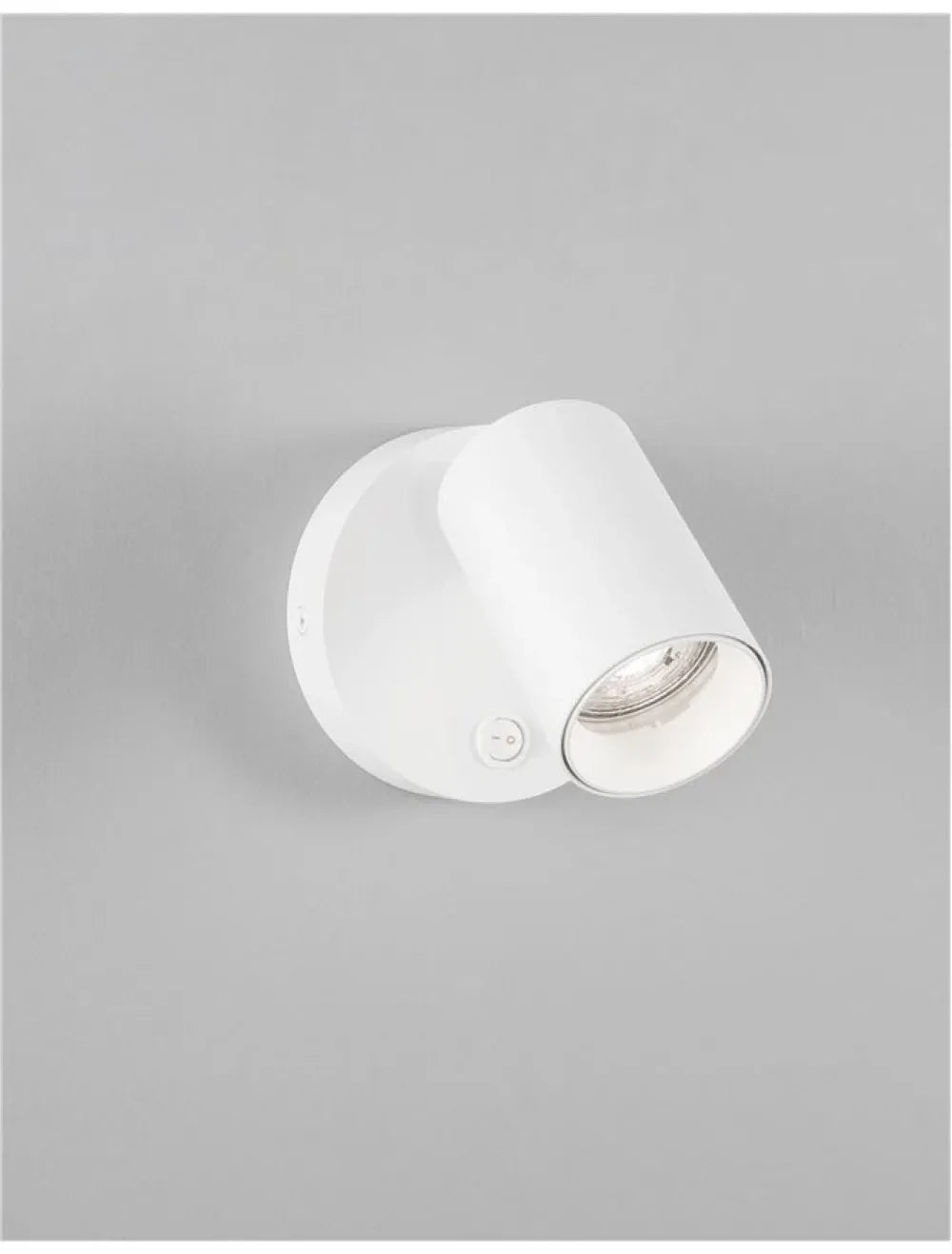 Aplica de perete din Aluminiu Alb H10.5xL5.7cm IP20 NET