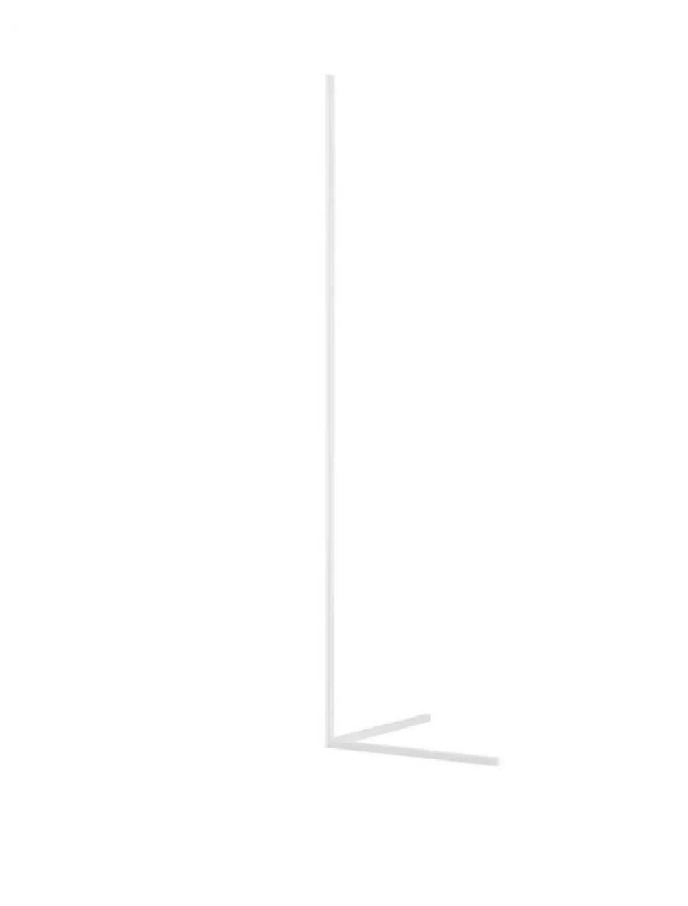 Lampa de podea structura din Aluminiu Alb si abajur din Acrilic  H140.5xL58.5cm IP20 18W 1700lm 3000k V-LINE