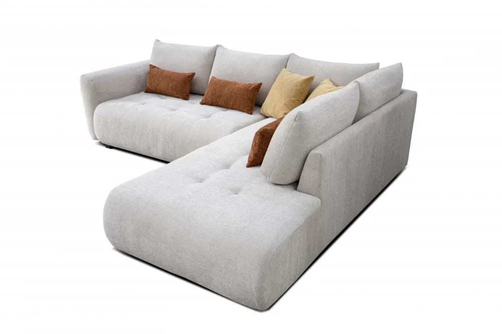 Coltar extensibil personalizabil in forma de L 291cm Trezzo