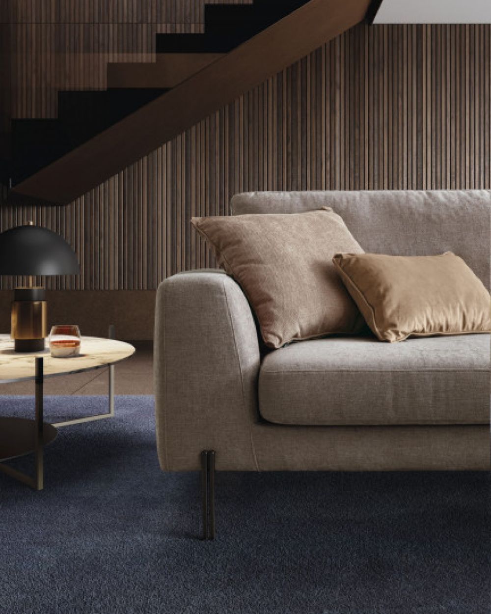 Coltar fix 4 locuri Voyage stil Modern L317cm