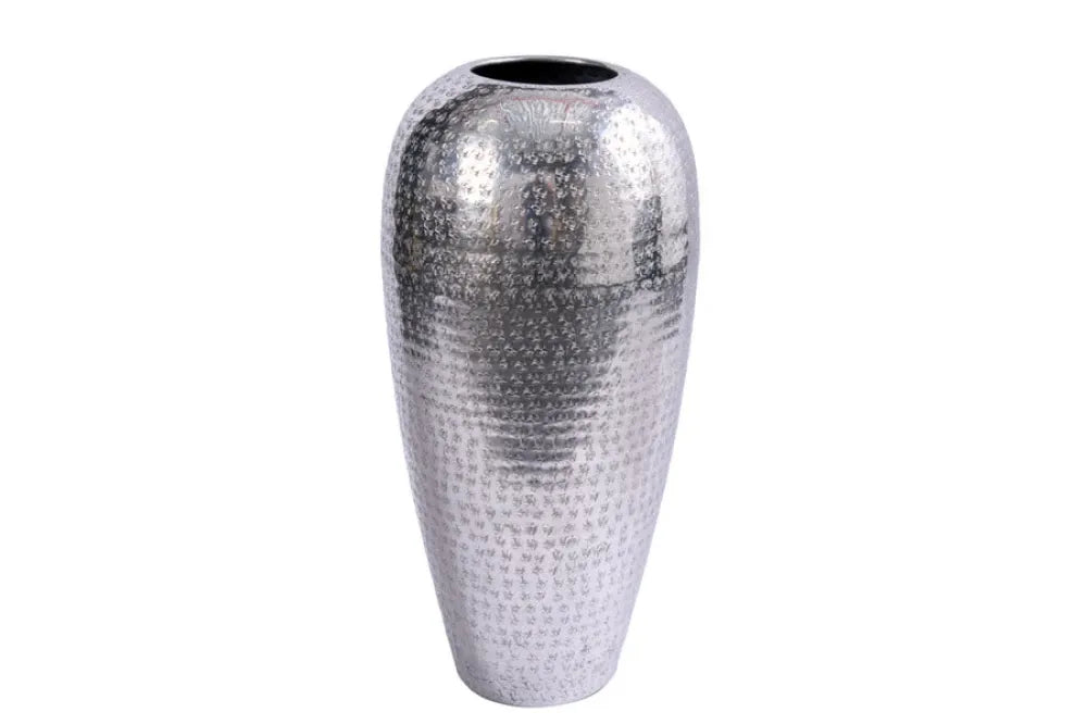 Vaza din Metal Argintiu D25xH50cm ORIENTAL