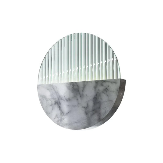 Aplica de perete din Metal Alb H30xd30cm 13W 200lm 3000k Jupiter