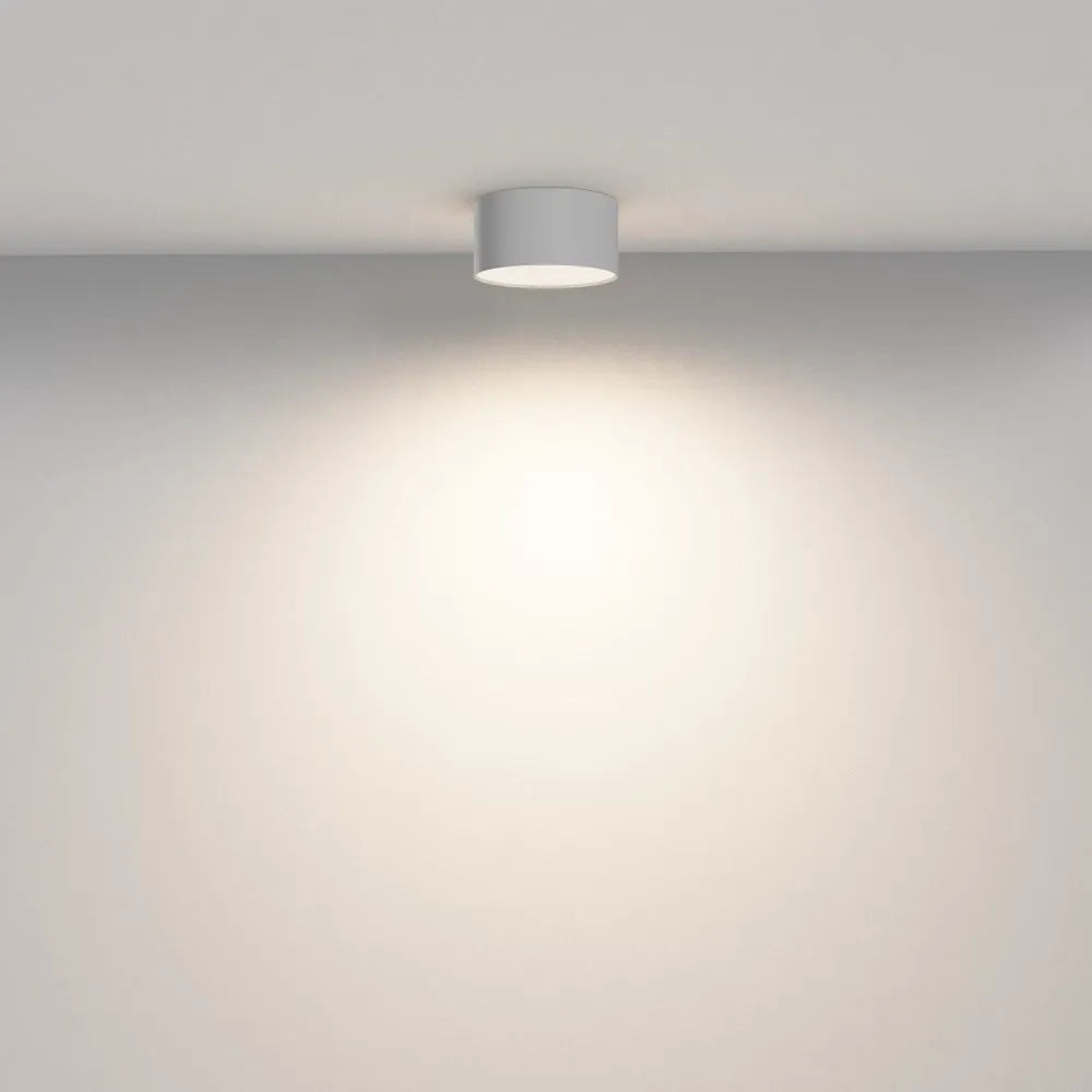 Spot aplicat din Aluminiu Alb H6xD12cm Zon