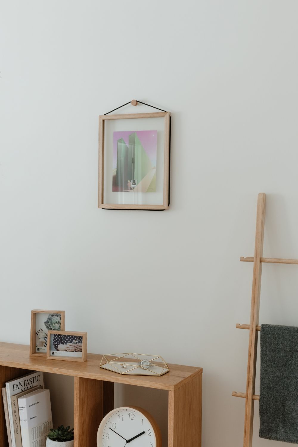 Rama foto de perete din MDF Maro Corda H40xL33cm
