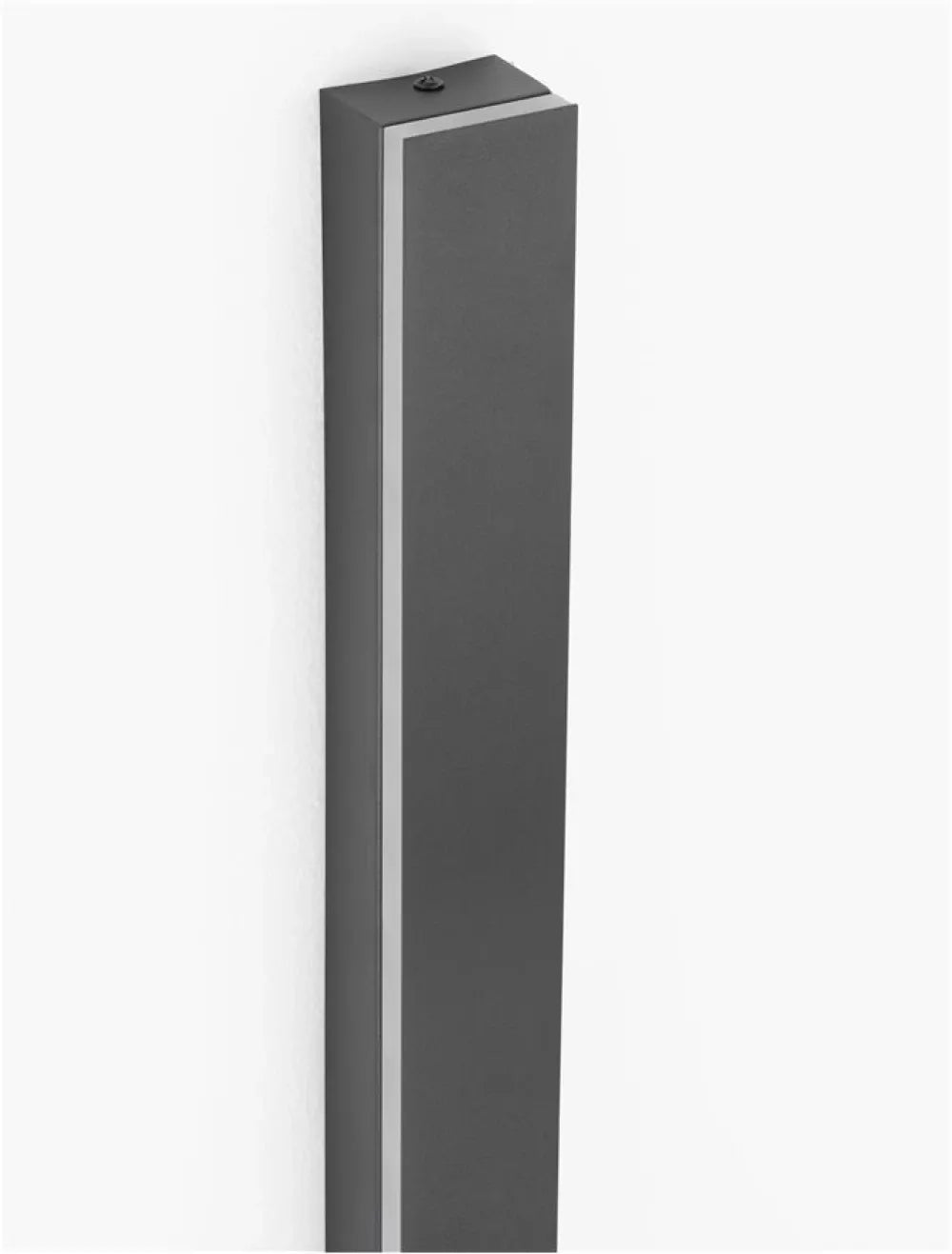 Aplica de perete din Aluminiu Negru H60xL5cm IP20 21W 1100lm 3000k COLBY