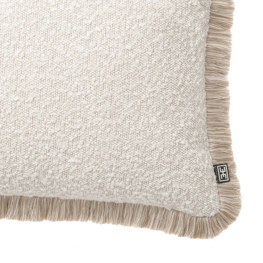 Perna decorativa din Stofa boucle Crem L40xHcm Nami Eichholtz