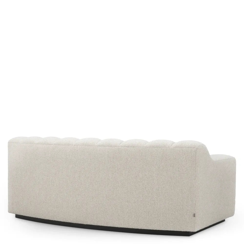 Canapea tapitat cu Stofa Bej L194xA112xH78.5cm Kelly XS Eichholtz