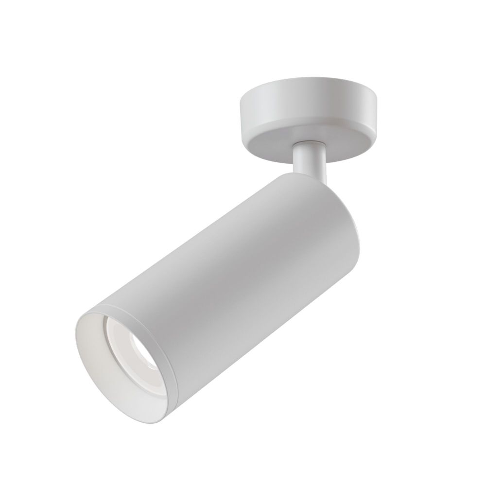 Spot aplicat din Aluminiu Alb D7xH20cm FOCUS