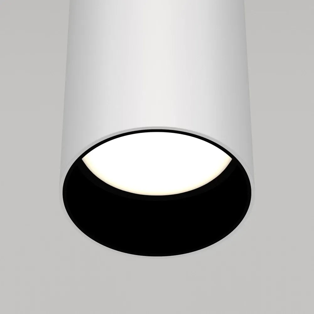 Pendul din Aluminiu Alb H133xD6cm IP 20 GU10 10W Focus