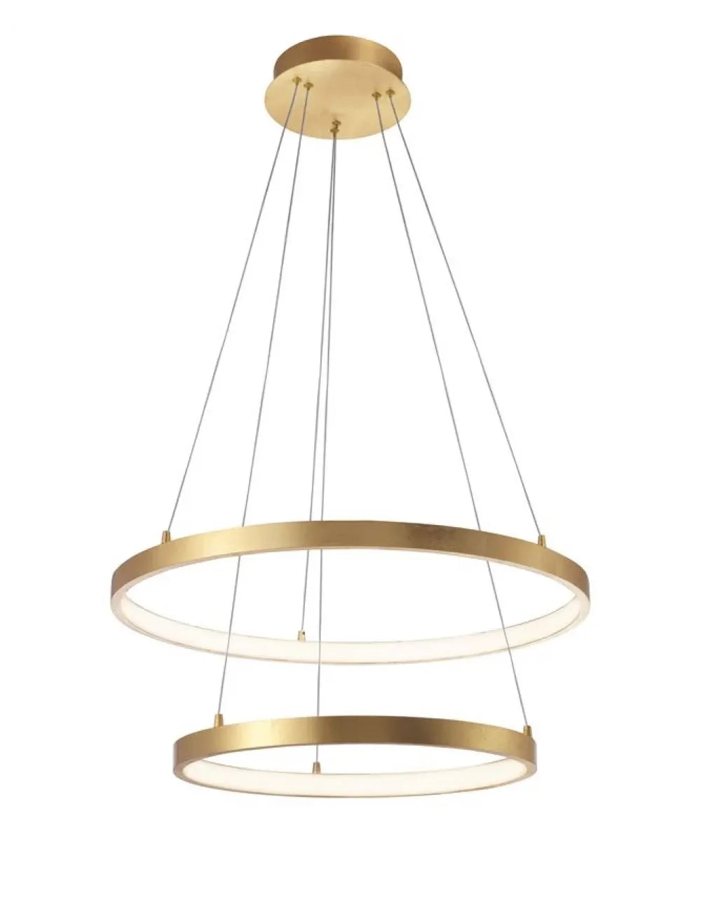 Candelabru din Aluminiu Auriu H150xL60cm IP20 67W 3643lm 3000k LEON