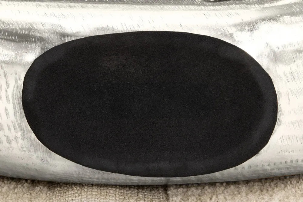 Vaza decorativa din Metal Argintiu H48xL48cm Orient L