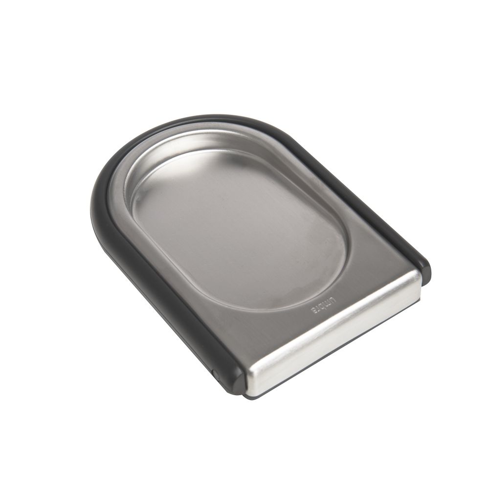 Suport pentru ustensile de bucatarie din Otel inoxidabil Gri Laydle L10xH14cm