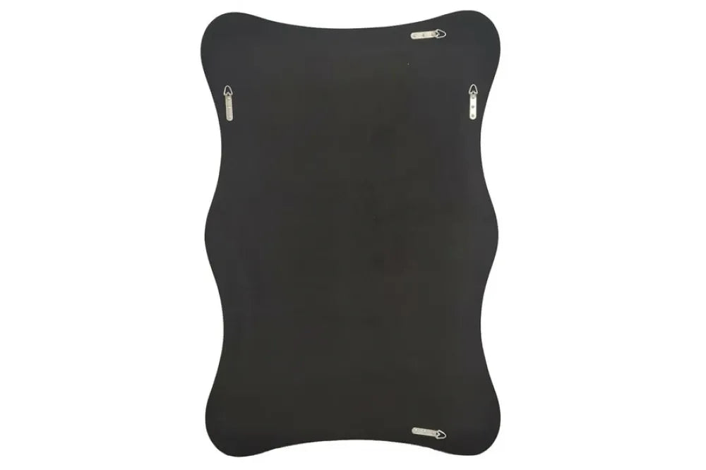 Oglinda cu rama din Poliuretan/MDF Negru/Auriu L80xH120cm ALICE