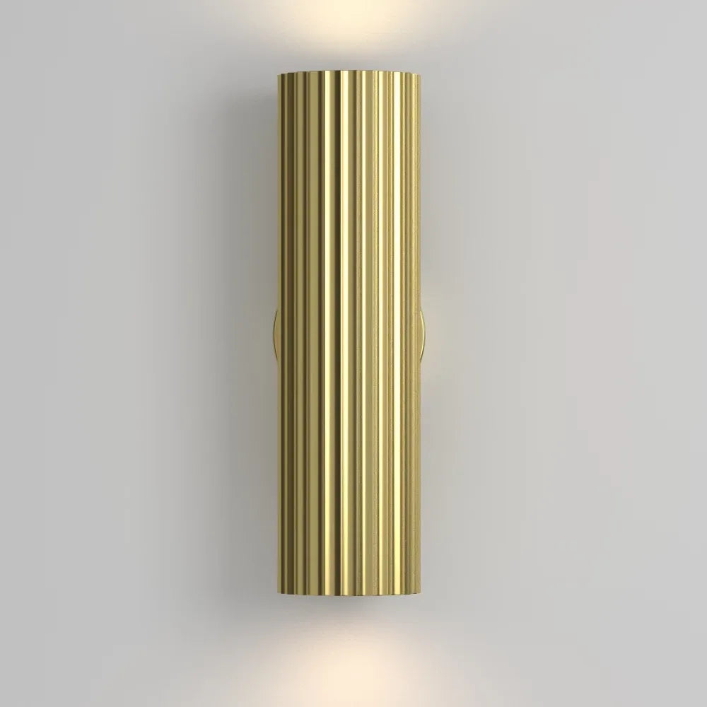 Aplica perete din Aluminiu Alama H20xD5.6cm Calipso