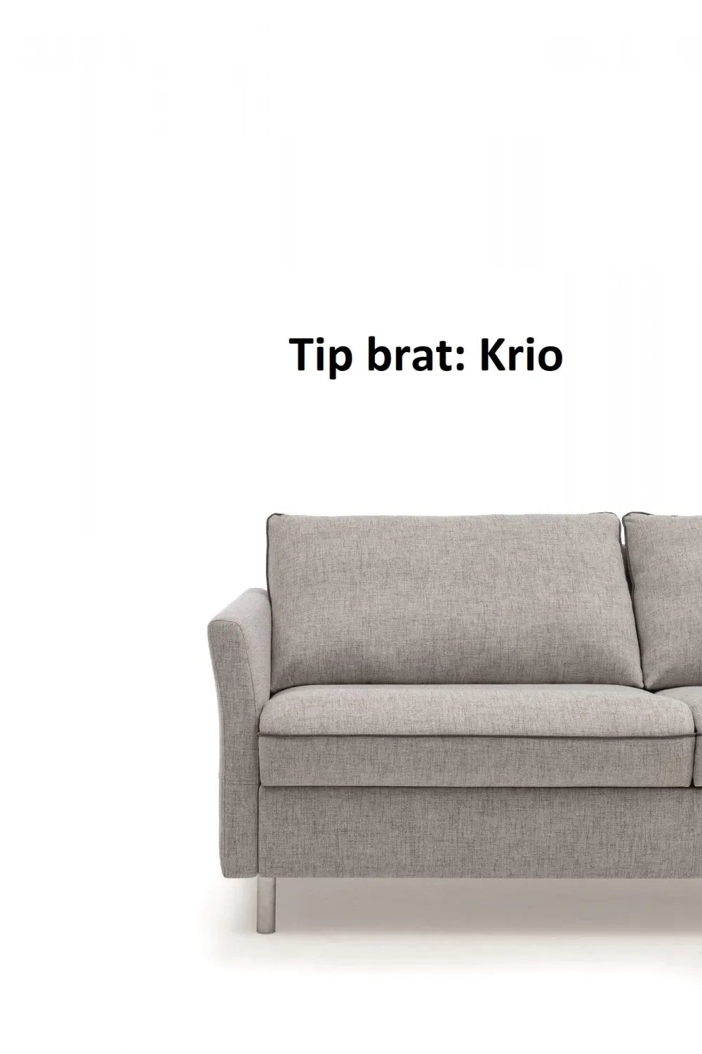 Canapea 3 locuri extensibila cu saltea de 140x190cm Bali