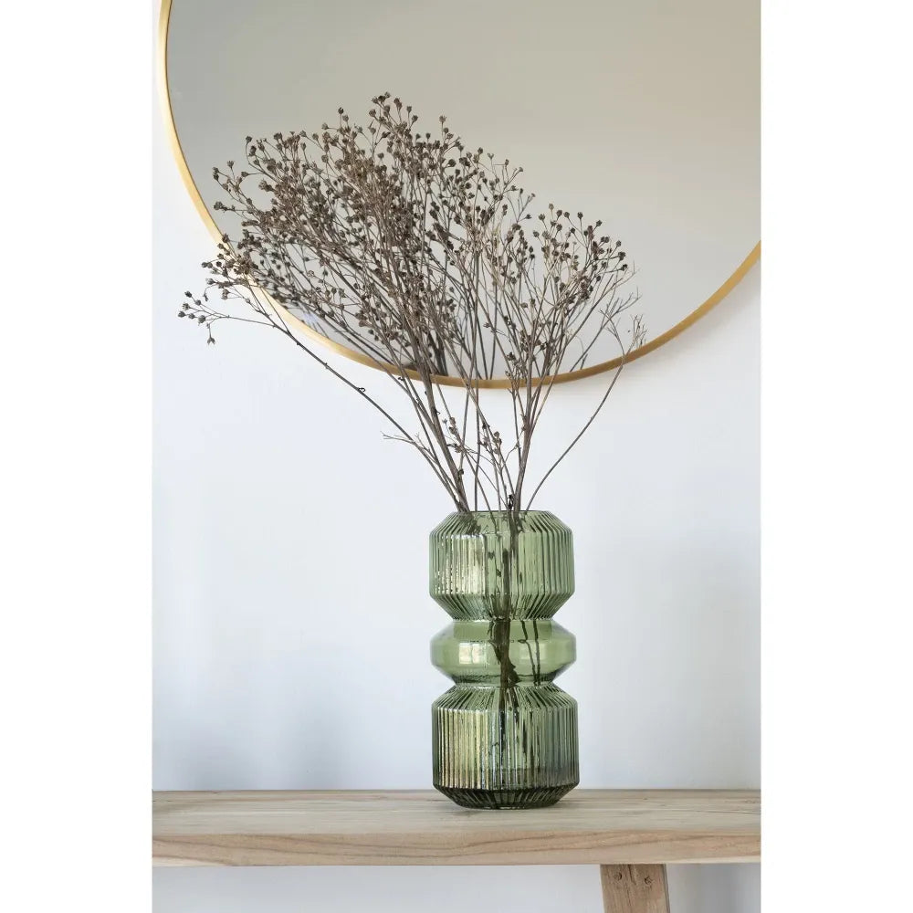 Oglinda cu rama din Metal Alama D60cm Madrid