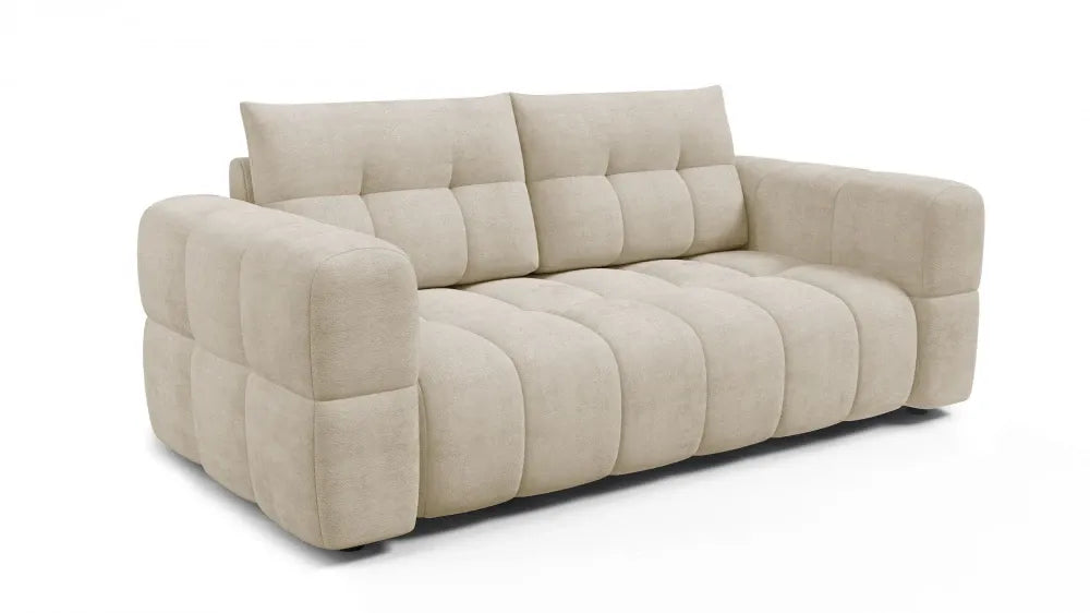 Canapea tapitata cu material pet friendly Alias crem L211x104cm