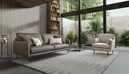 Canapea fixa 3 locuri Tidy stil Modern L210cm
