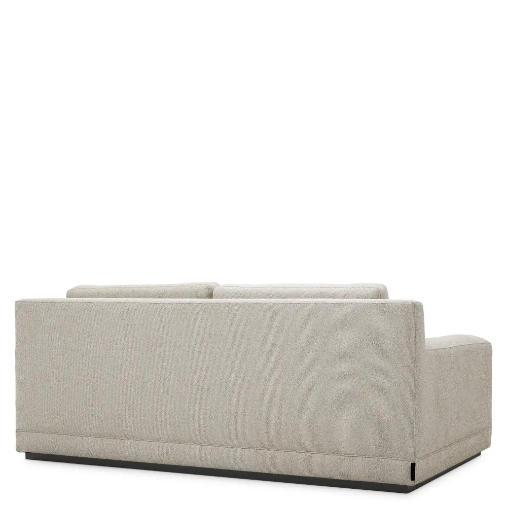 Canapea tapitat cu Stofa Bej L202xA122xH85cm Manhattan S Eichholtz