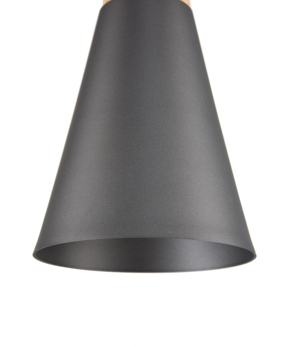 Pendul cu inaltime reglabila din Metal Gri D14xH142cm Bicones