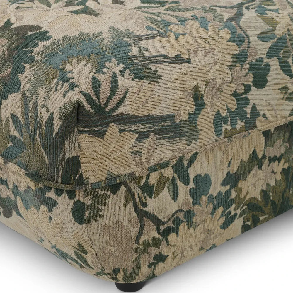 Puf tapitat cu Stofa Verde L145xA100xH43cm Grand Avenue Eichholtz