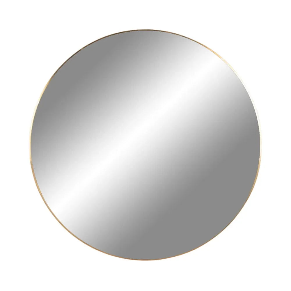 Oglinda cu rama din Metal Alama D80cm Jersey