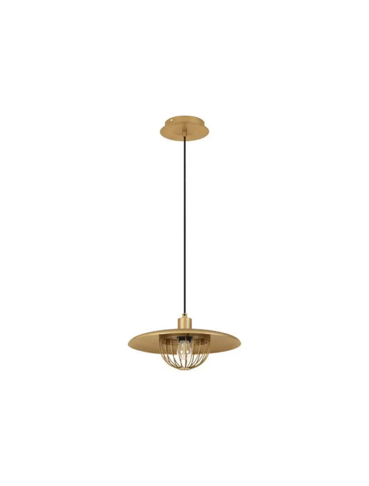 Pendul structura din Metal Auriu si abajur din Metal Auriu H150xL33cm IP20 FOX