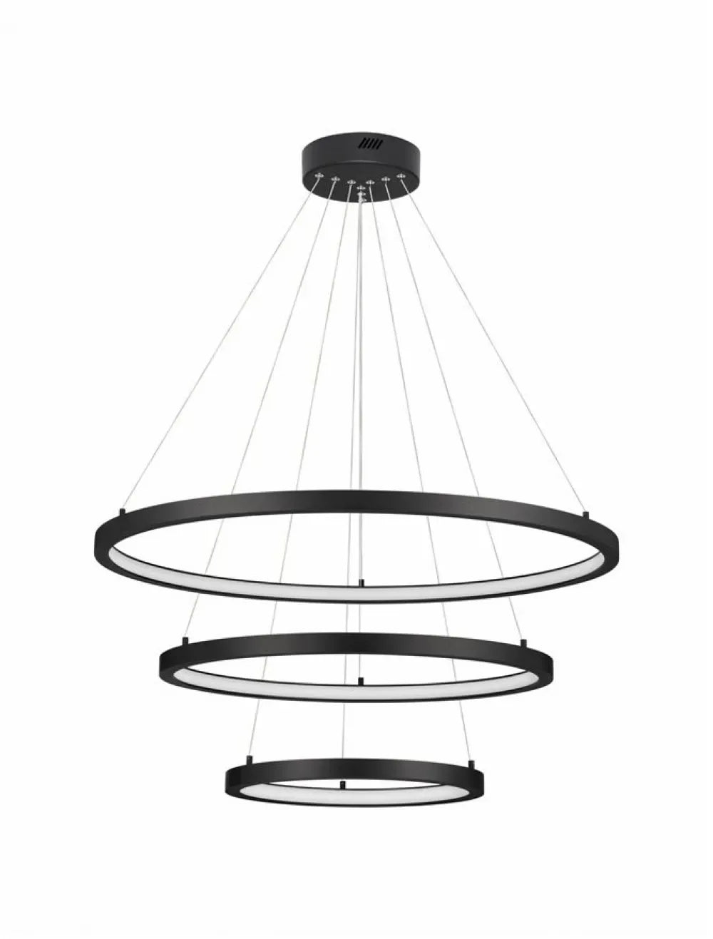 Candelabru din Aluminiu Negru H120xL80cm IP20 108W 2245lm 3000k EMPATIA