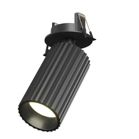 Spot incastrat din Aluminiu Negru H14.4xL10cm 10W Calipso