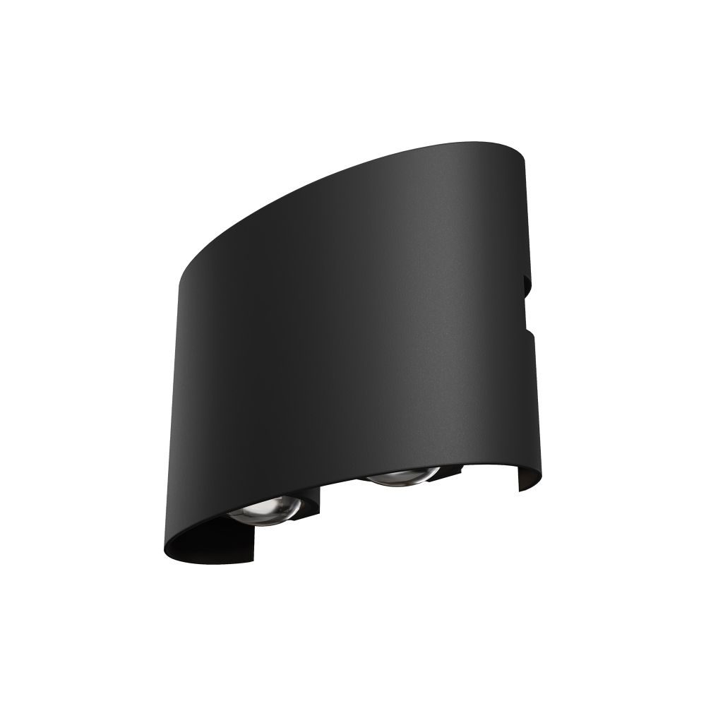Aplica de perete Metal Negru L12xH8cm Strato