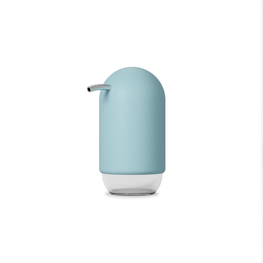 Dozator de sapun din Plastic Albastru Touch D7xH14cm