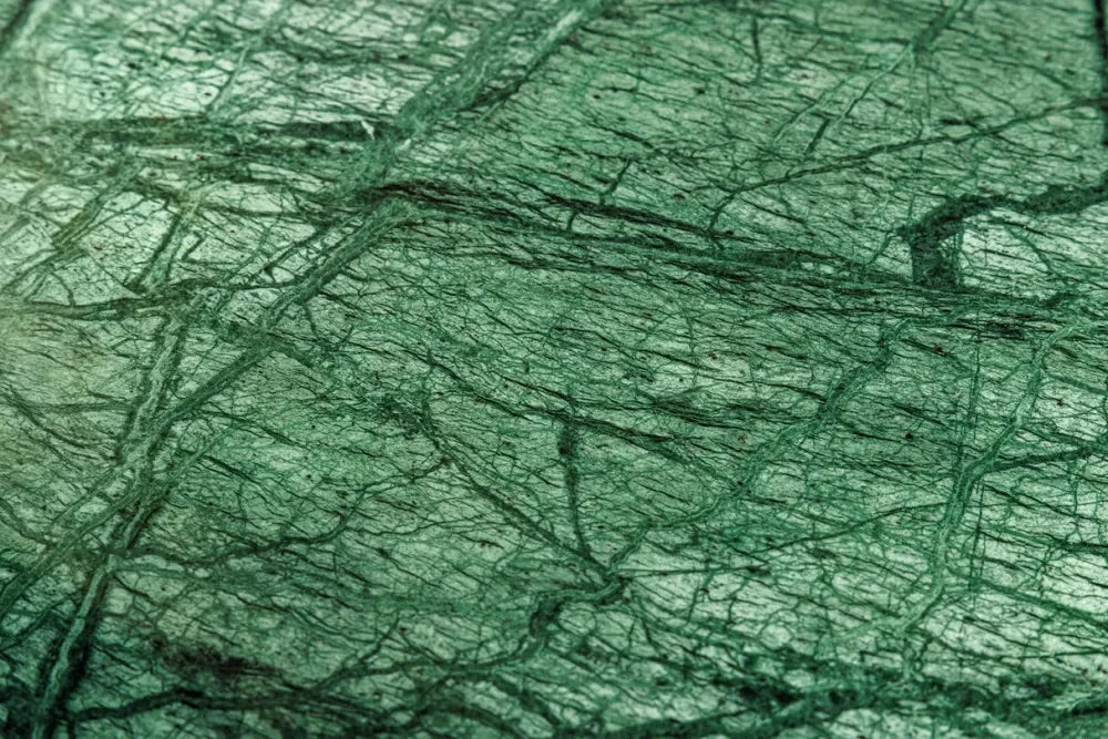 Comoda din Marmura Verde si Lemn de mango placat cu metal Alama L160xH79cm VENEZIANO