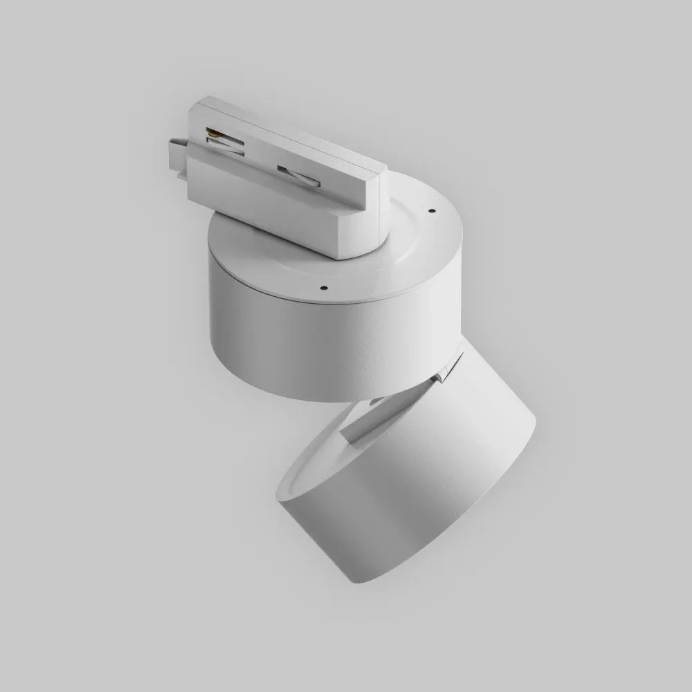 Spot pentru sina Unity din Aluminiu Alb H11xD8.5cm 12W 838lm 2700k ONDA