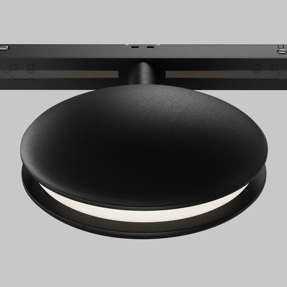Spot dimabil smart pentru sina Exility din Aluminiu Negru H16.2xL19.3cm 6W 31lm 2700-6000k Outline