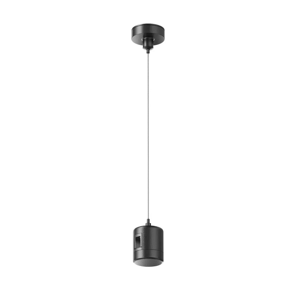 Suspensie prin cablu cu conector direct de alimentare Flarity din Aluminiu Negru H110xL4.5cm Flarity