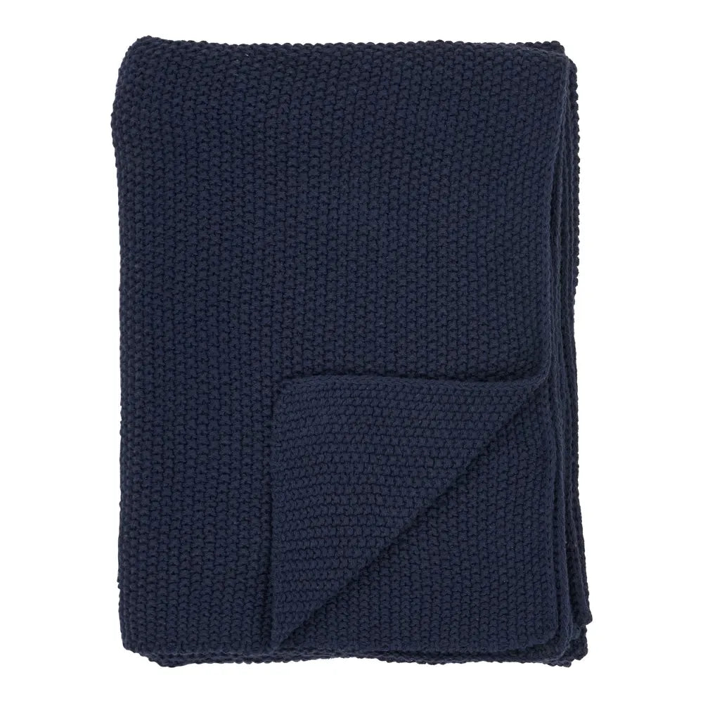 Patura din Bumbac Albastru 170x130cm Santos