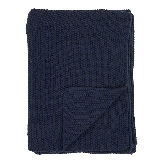 Patura din Bumbac Albastru 170x130cm Santos