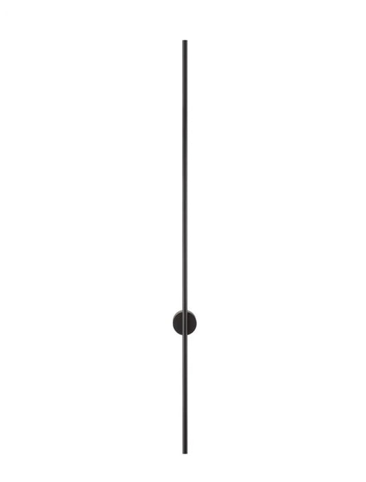 Aplica de perete din Aluminiu Negru H120xL1.5cm IP20 20W 1400lm 3000k ADEN