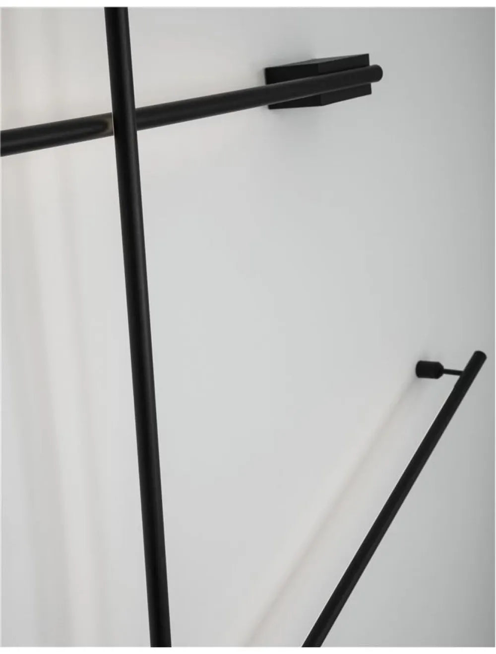 Aplica de perete din Aluminiu Negru H3.5xL90cm IP20 15W 507lm 3000k GROPIUS