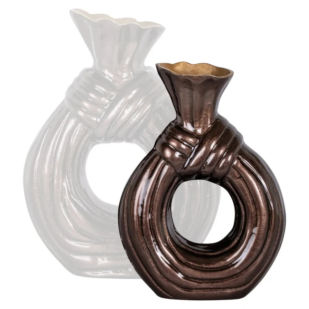 Vaza decorativa din Aluminiu Maro L18xH25cm Suen Richmond interiors