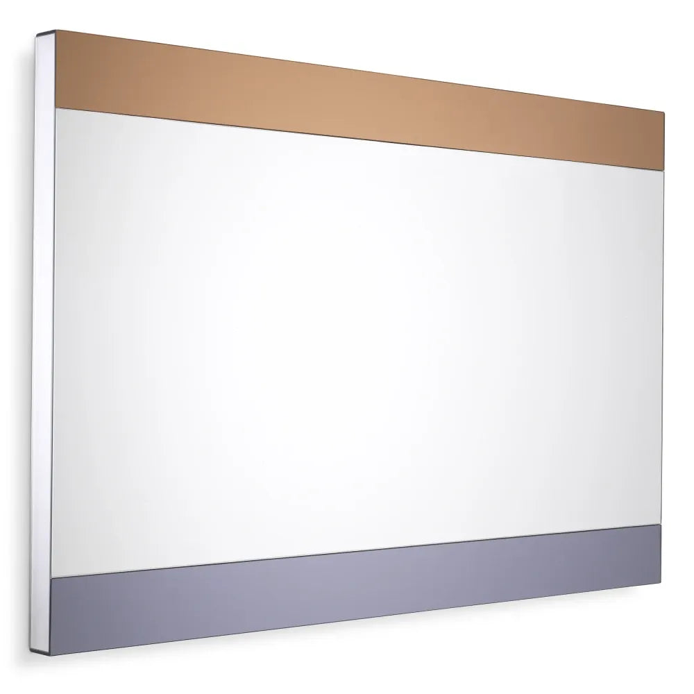 Oglinda cu rama din Sticla Multicolor L80xH120cm Cevio S Eichholtz