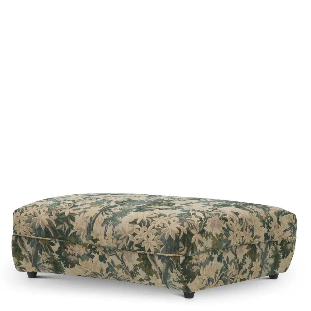 Puf tapitat cu Stofa Verde L145xA100xH43cm Grand Avenue Eichholtz