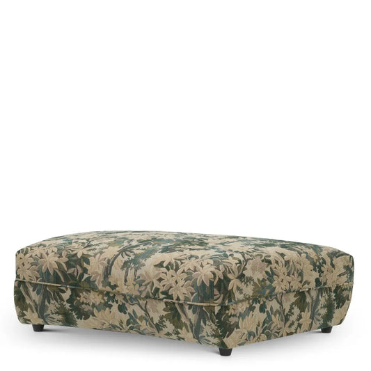 Puf tapitat cu Stofa Verde L145xA100xH43cm Grand Avenue Eichholtz