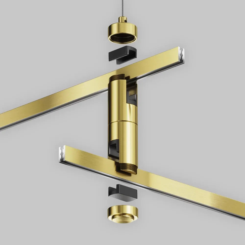 Cablu de suspensie dublu Flarity din Aluminiu Alama
