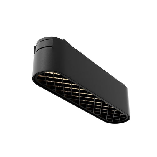 Spot pentru sina magnetica Radity din Aluminiu Negru 6W 90lm 3000k L12xH3cm Basis Grid