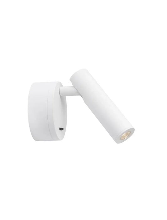Aplica de perete din Aluminiu Alb H11xL8cm IP20 3W 190lm 3000k CLIP