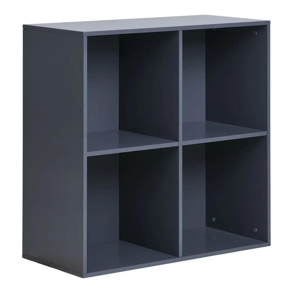 Raft de perete din MDF Gri L69xH69cm Horne