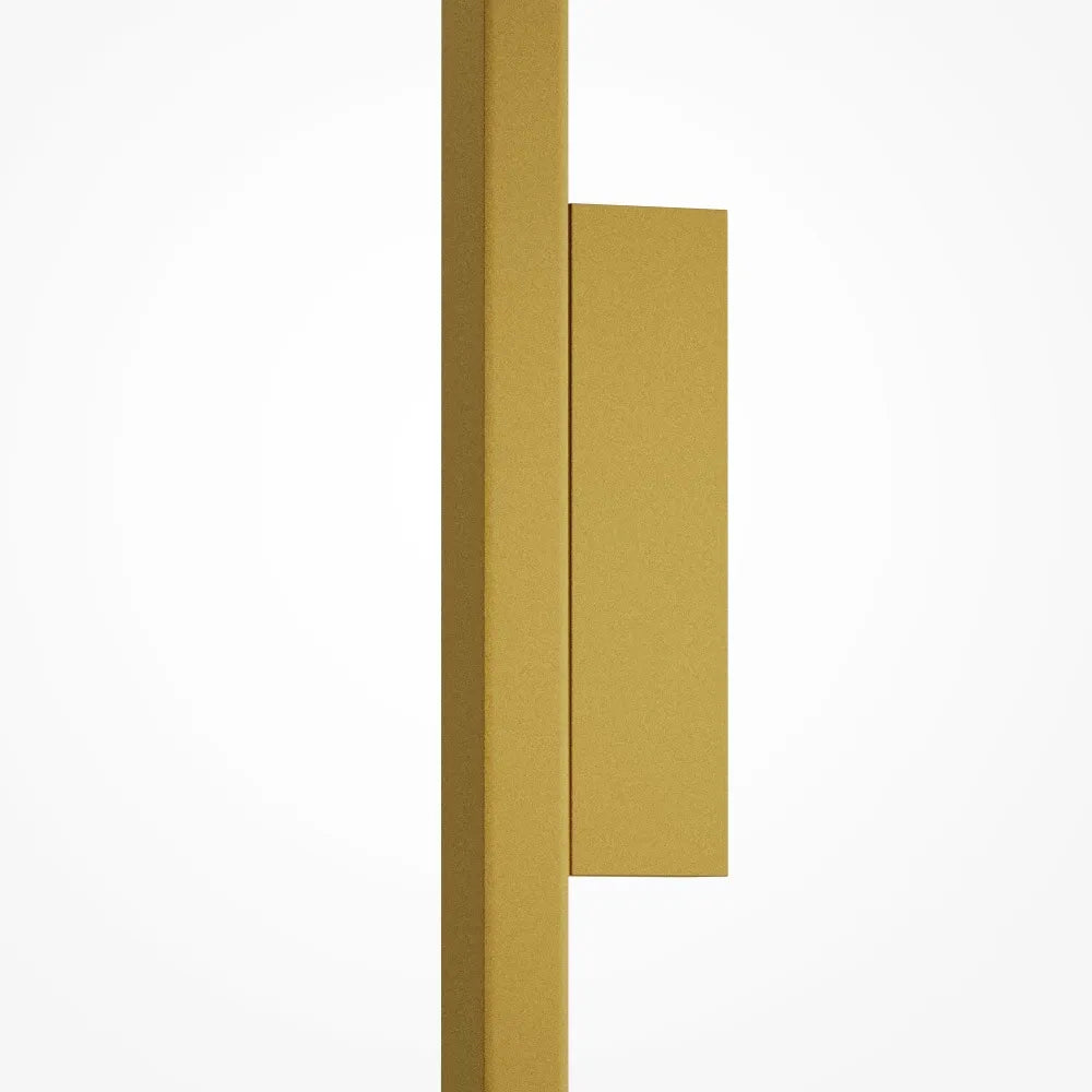 Aplica perete din Aluminiu Alama H86xL6.8cm Halo