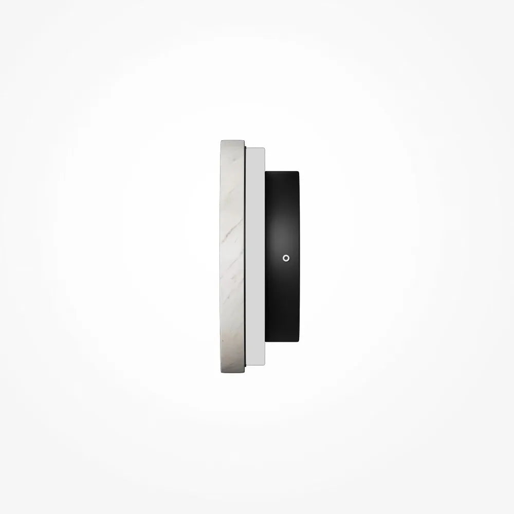 Aplica de perete din Piatra Alb H5xD15cm Basic Texture